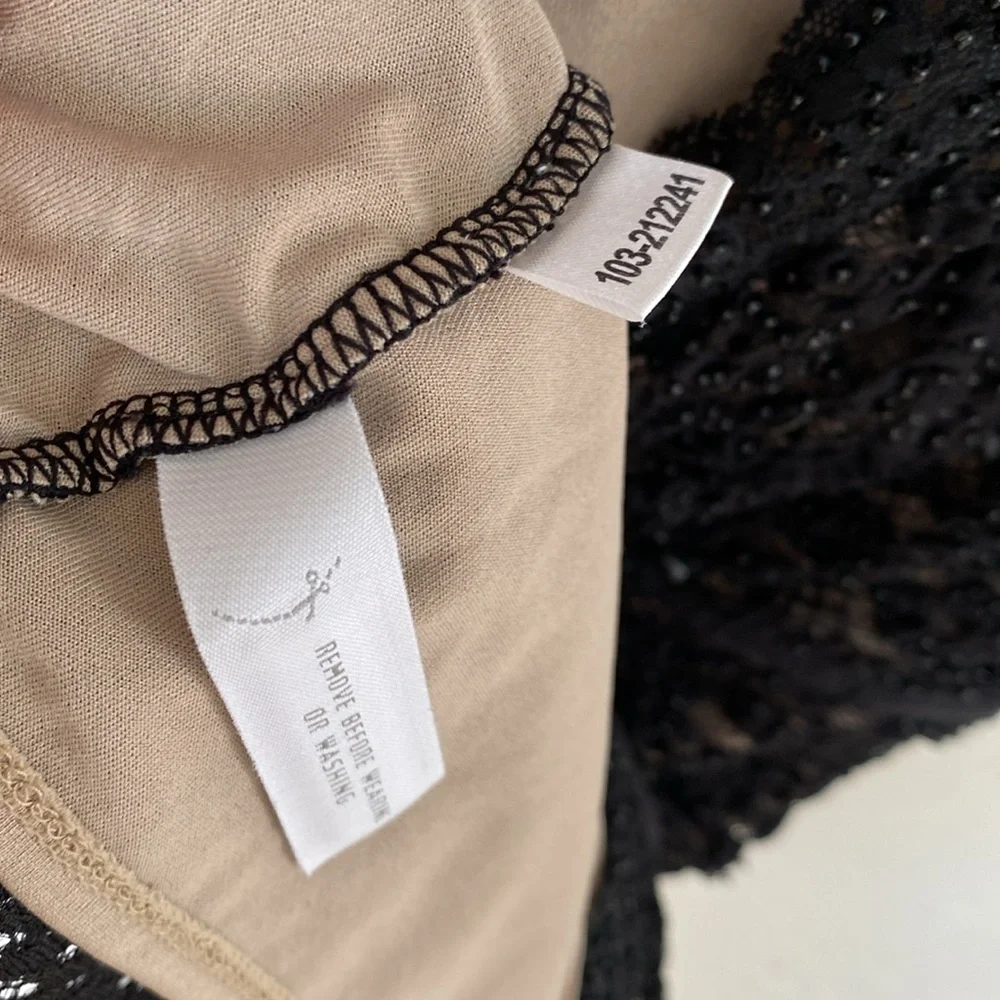 Ann Taylor Beaded Lace Top - Picture 5 of 6